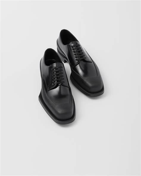 prada derby men|Prada lace derby shoes.